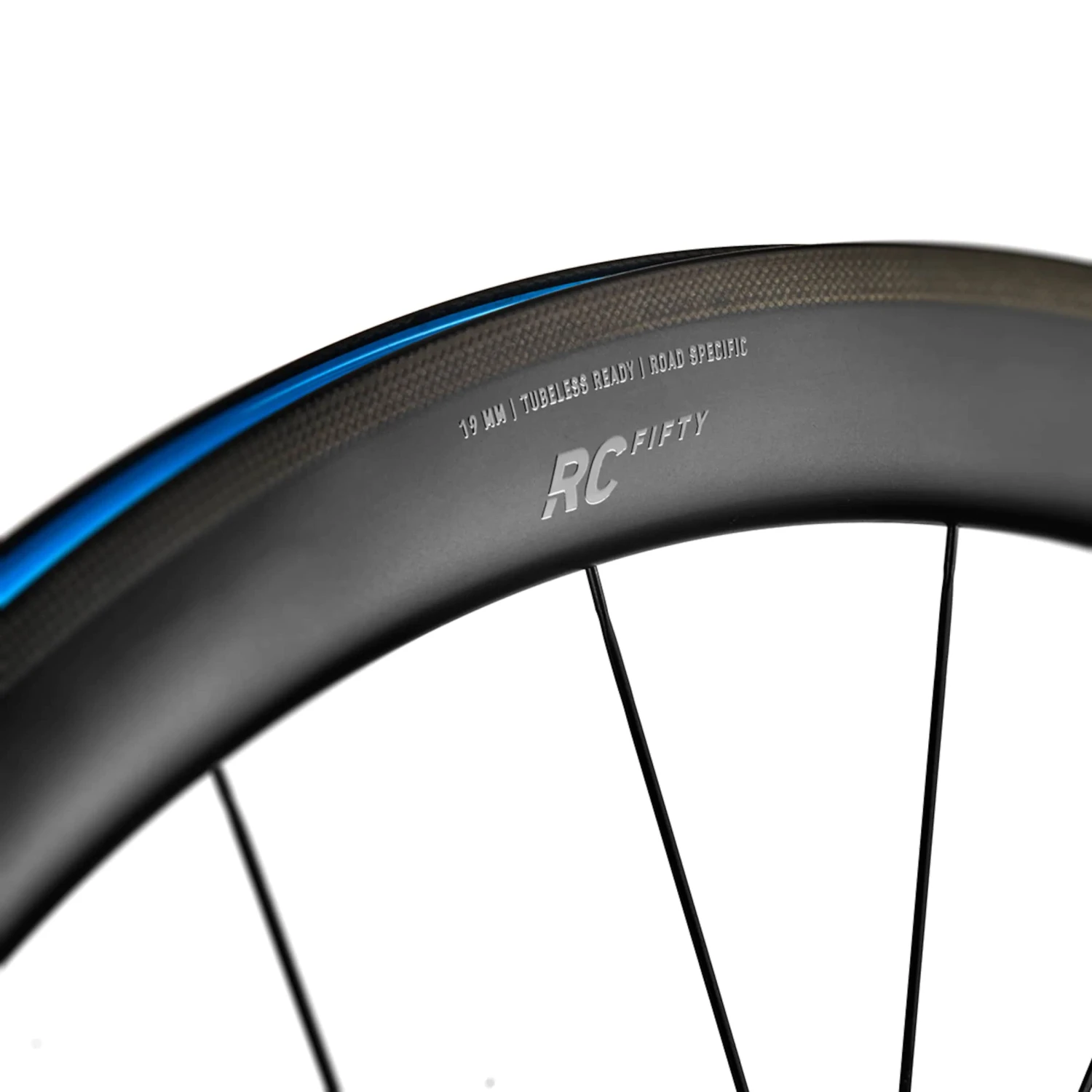 Rose RC-Fifty Rim Roue Avant Route Carbone 28" / 700 C | 20 Rayons 2 Rose RC-Fifty Rim Roue Avant Route Carbone 28" / 700 C | 20 Rayons – Image 2