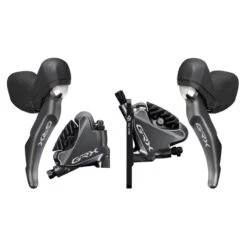 Shimano GRX ST-RX810 Paire De Manettes Frein/dérailleur 2x11 Avec Frein à Disque BR-RX810 (paire)