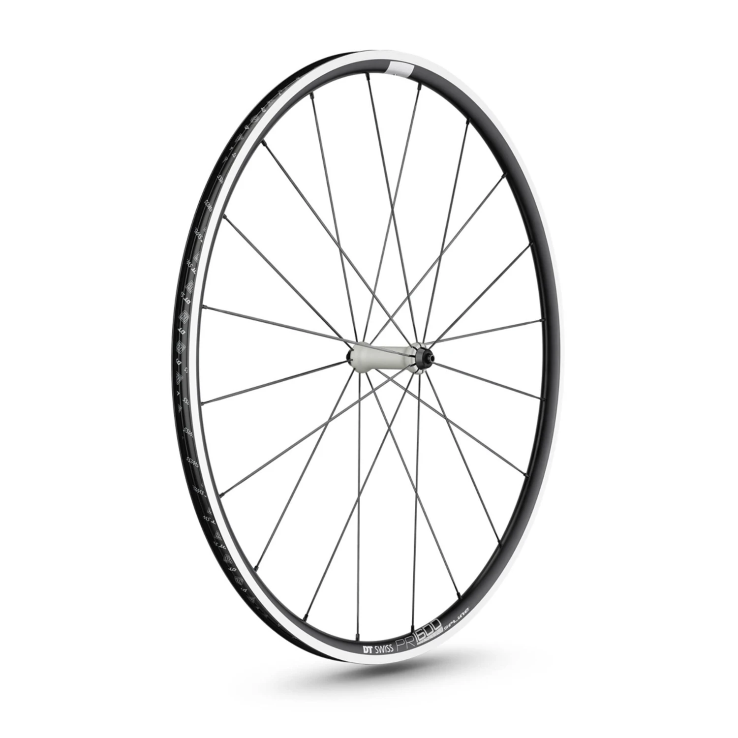 Dt-swiss PR 1600 Spline 23 Roue Avant Route 28"/700C 1 Dt-swiss PR 1600 Spline 23 Roue Avant Route 28"/700C